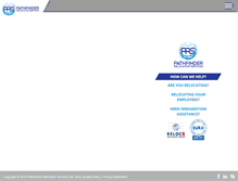 Tablet Screenshot of pathfinder-relocation.com
